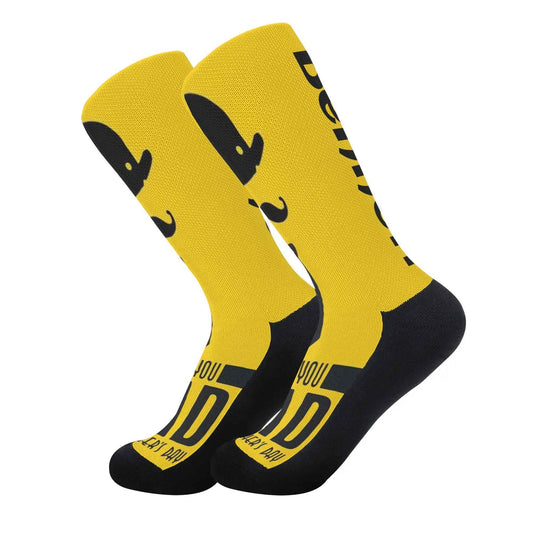 Zimonto Funny Crew Socks for Men - Comfy & Quirky Design