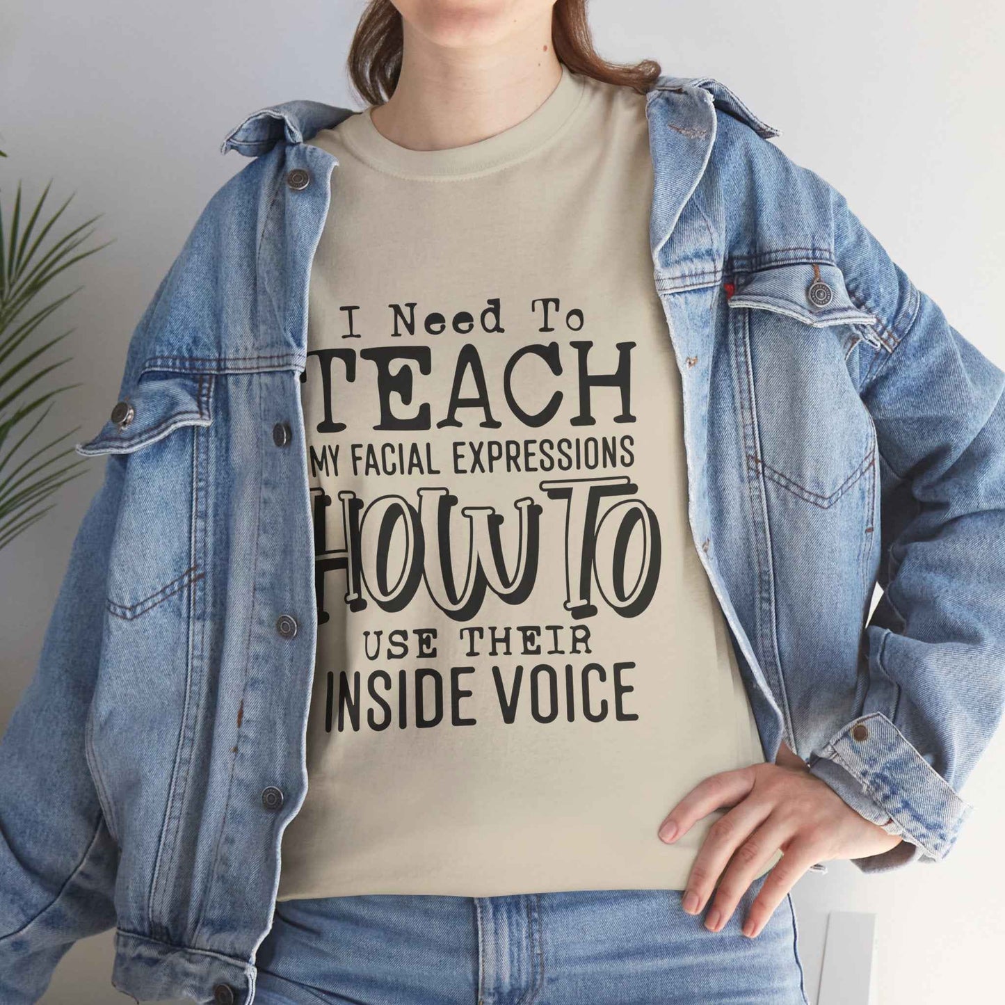 Funny Teacher Quote Unisex Heavy Cotton Tee