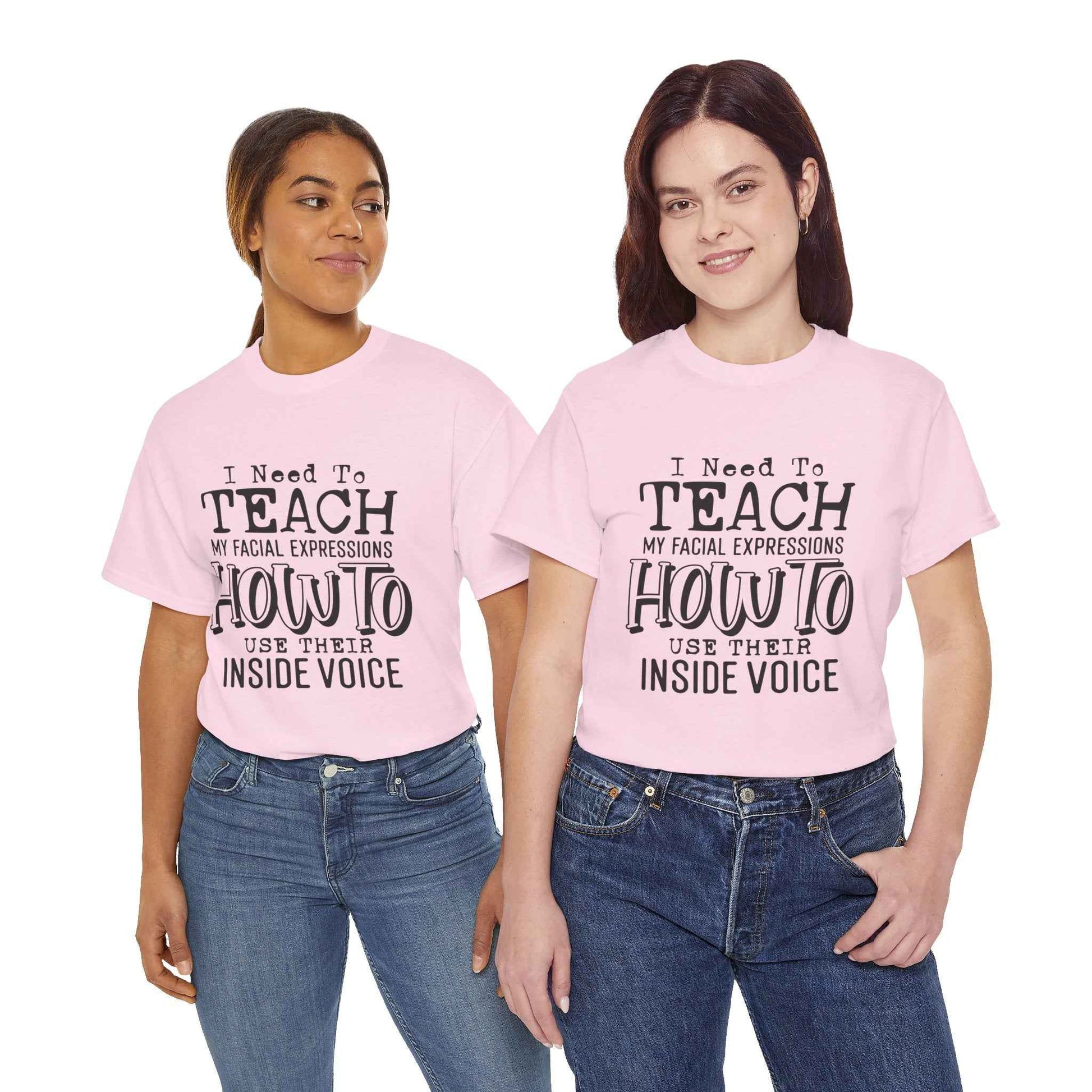 Funny Teacher Quote Unisex Heavy Cotton Tee