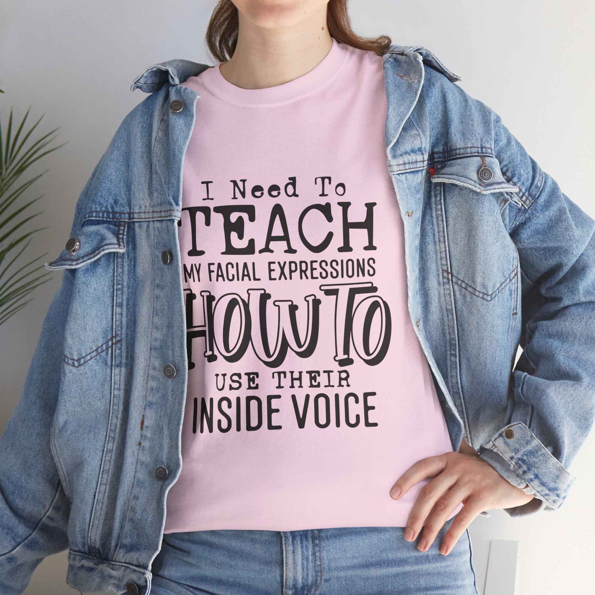 Funny Teacher Quote Unisex Heavy Cotton Tee