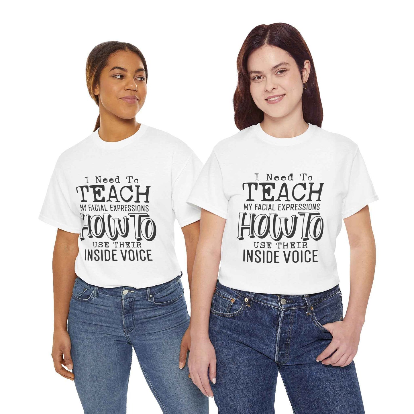 Funny Teacher Quote Unisex Heavy Cotton Tee
