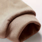 imms1k-9f - Chic Womens Solid Color ZipUp Hoodie Set