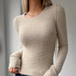 imms1k-9f - Timeless AllSeason Slim Fit Crew Neck Sweater