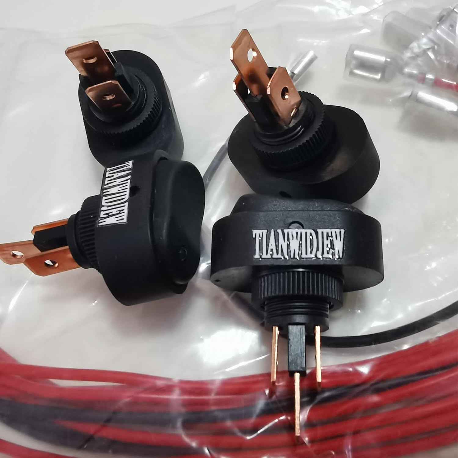 Zimonto LED on off switch for RV with durable design and easy installation for enhanced lighting control