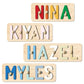 Zimonto Personalized Baby Name Puzzle for Kids