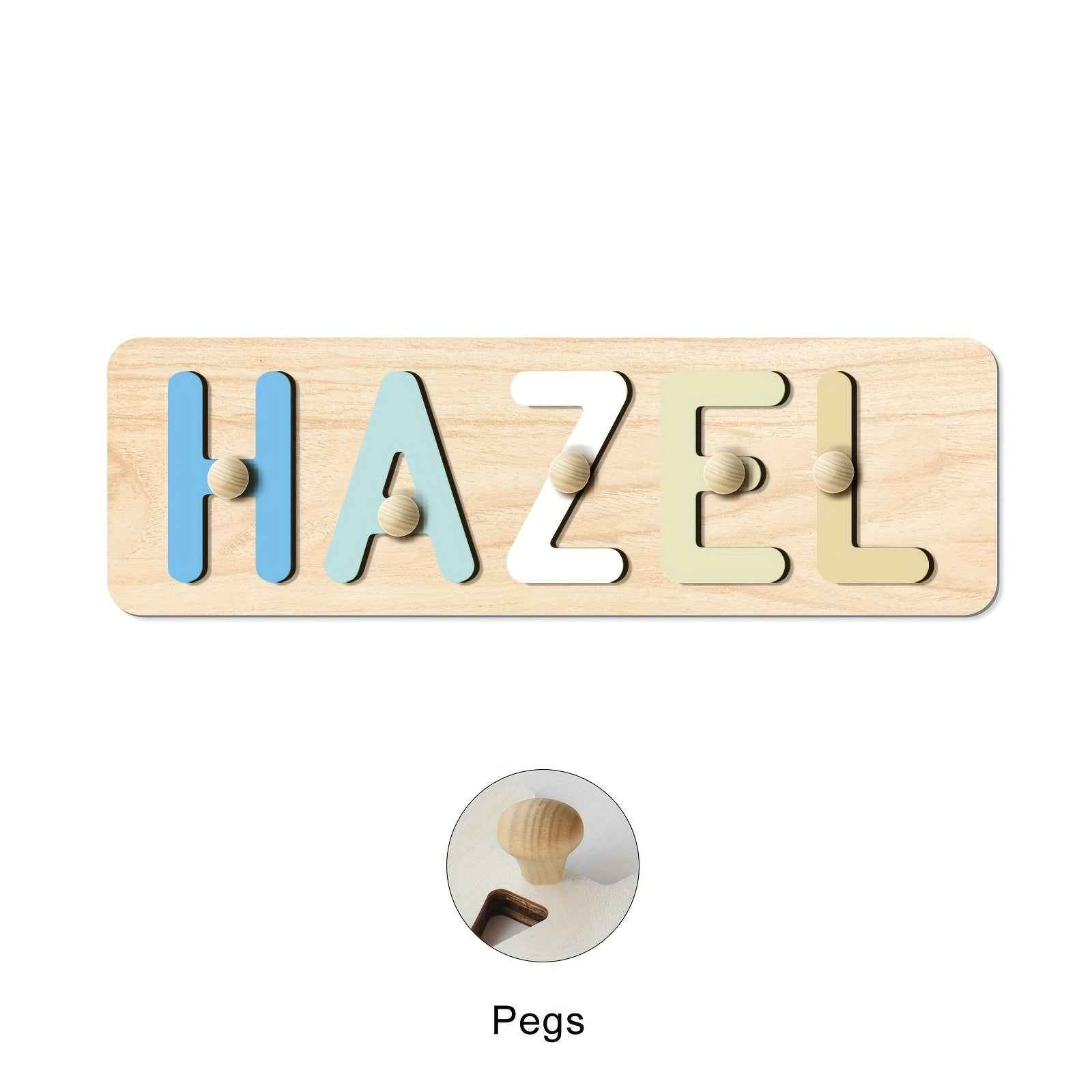 Zimonto Personalized Baby Name Puzzle for Kids