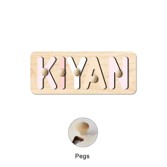 Zimonto Personalized Baby Name Puzzle for Kids