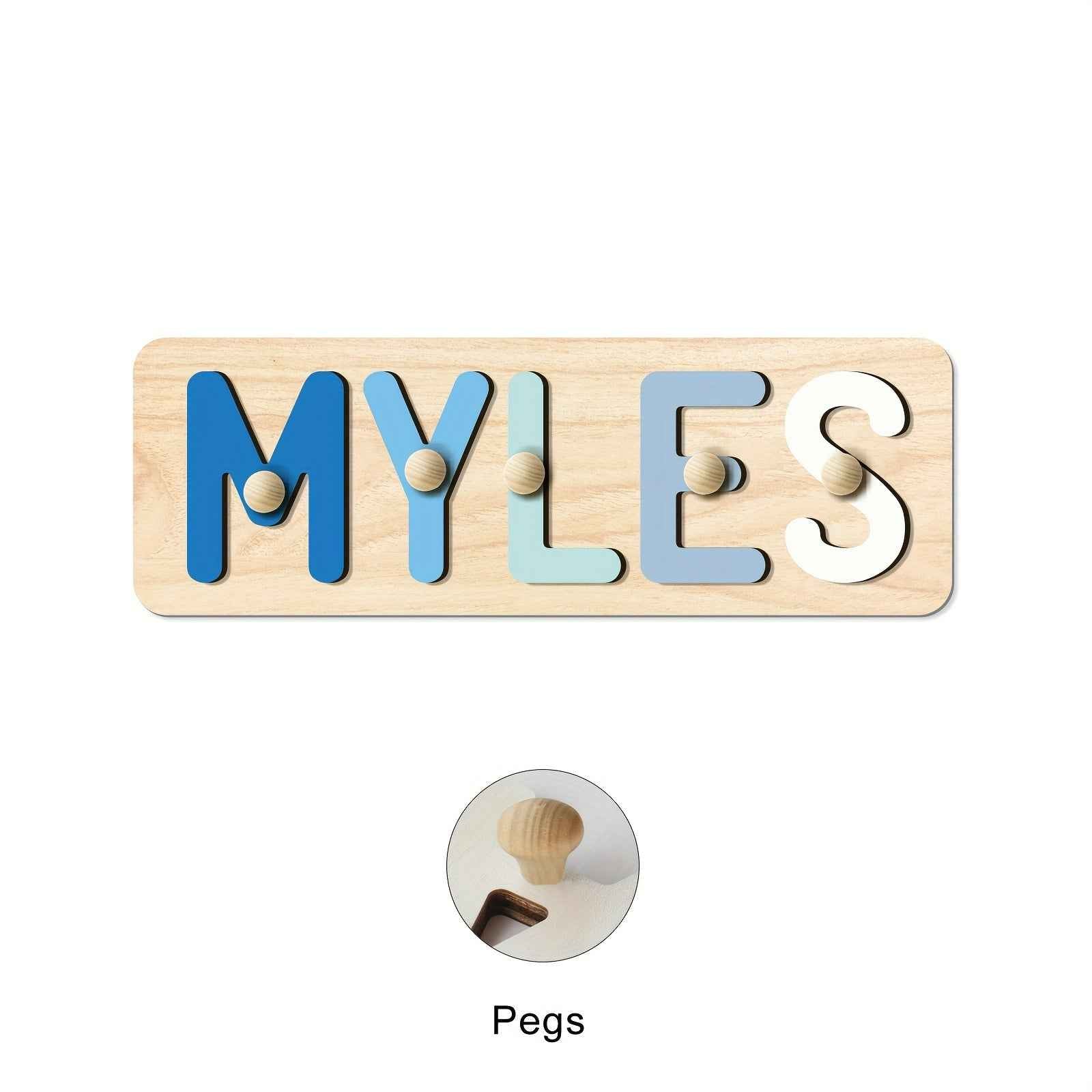 Zimonto Personalized Baby Name Puzzle for Kids