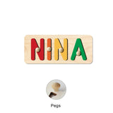 Zimonto Personalized Baby Name Puzzle for Kids