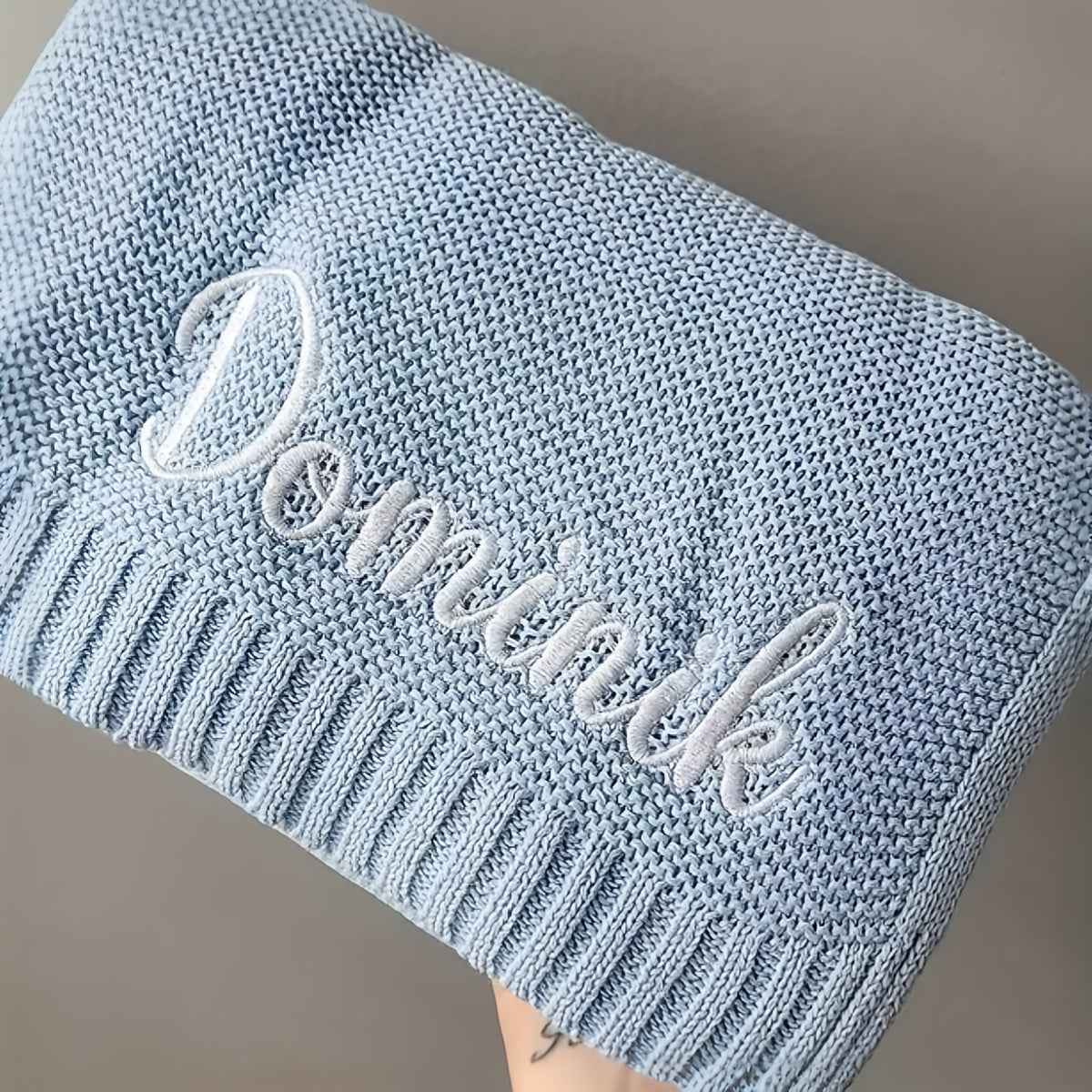 Zimonto Personalized Pink Baby Blanket - Soft & Cozy