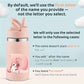 Personalized unicorn water bottle with a removable lid and custom name design