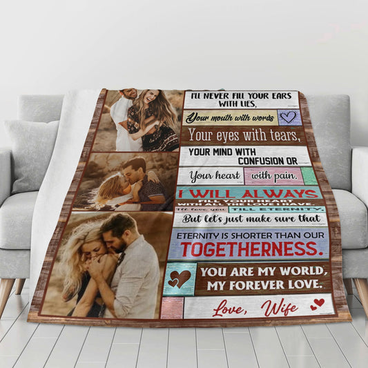 popcustoms - Horizontal Flannel Breathable Blanket 4 Sizes