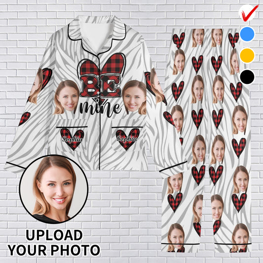 popcustoms - Unisex Long Sleeve Adult Nightwear Pajama Set