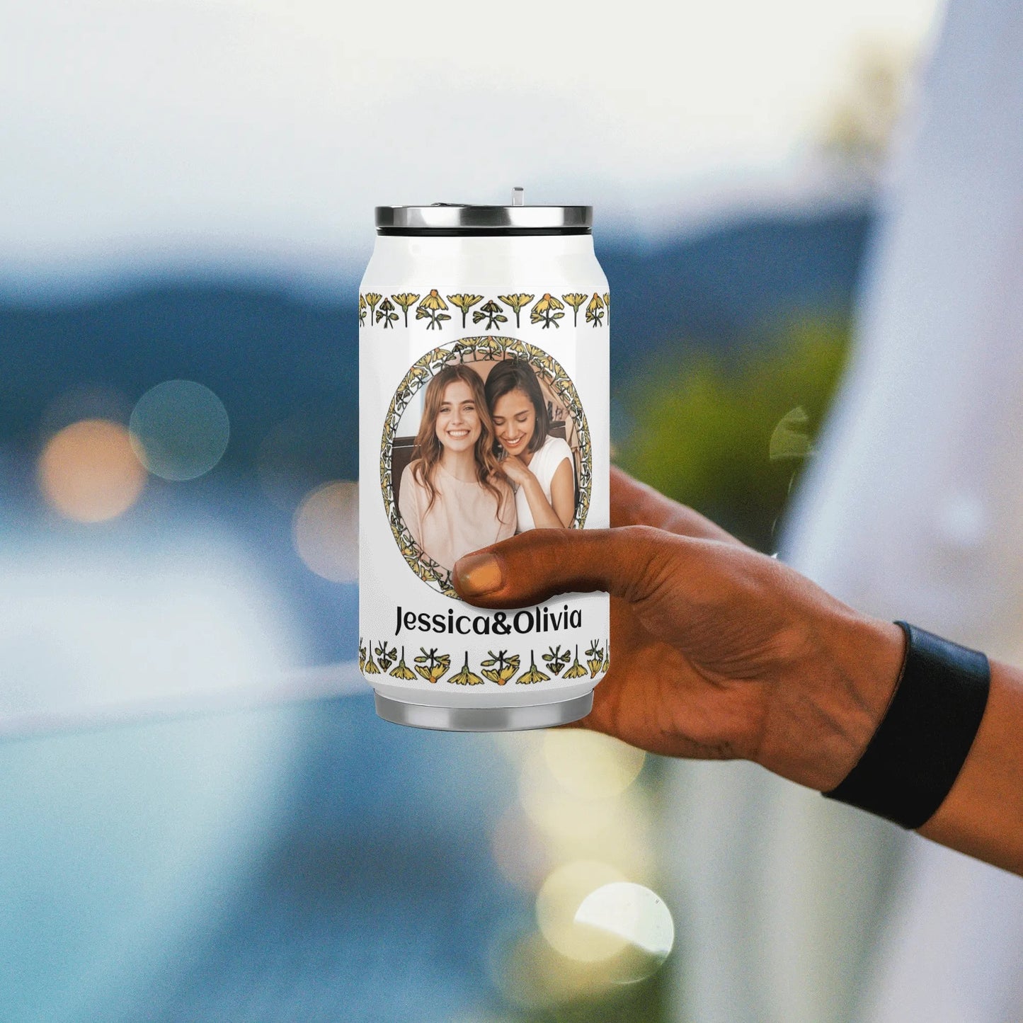 popcustoms - 300ml Stainless Steel Cola Can Shaped Coke Cups Travel Tumbler