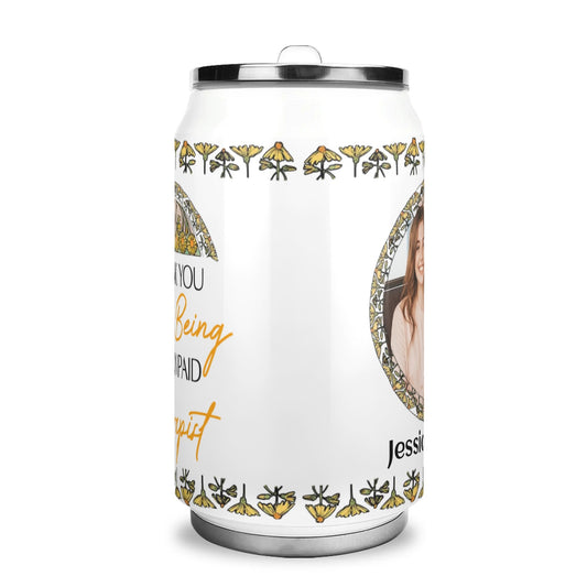 popcustoms - 300ml Stainless Steel Cola Can Shaped Coke Cups Travel Tumbler