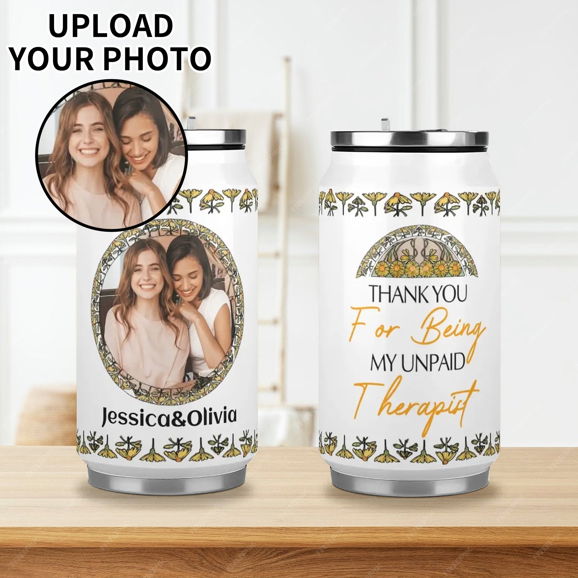 popcustoms - 300ml Stainless Steel Cola Can Shaped Coke Cups Travel Tumbler