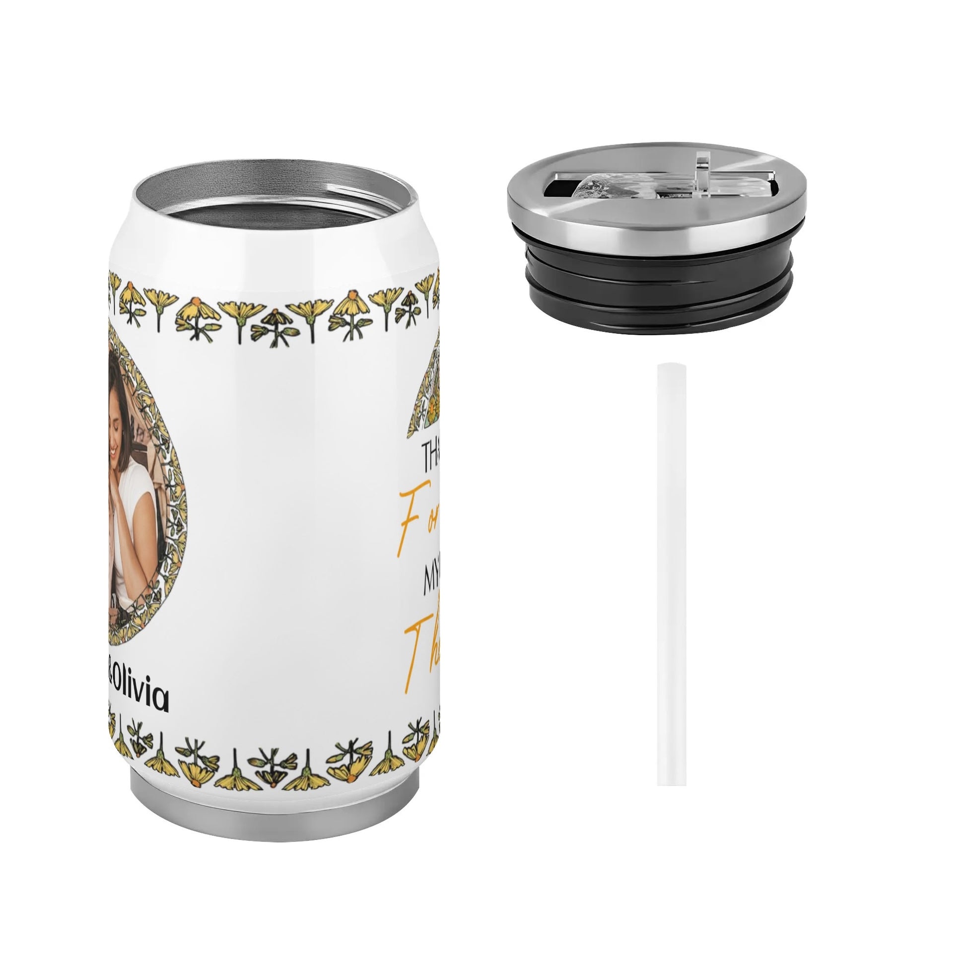popcustoms - 300ml Stainless Steel Cola Can Shaped Coke Cups Travel Tumbler