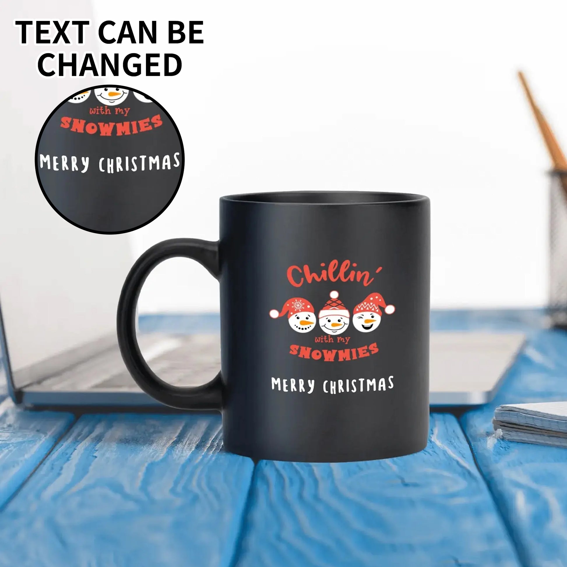 popcustoms - Black Coffee Mug (11 oz)