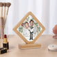 popcustoms - Custom Printed Photo Plaque Photo Frame Gift for Birthday Wedding