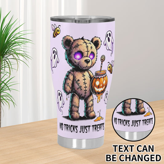 popcustoms - Stainless Steel 30oz Tumbler - 3D Personalized Insulated Drink Container, Ideal for Hot/Cold Beverages & Animal Lovers