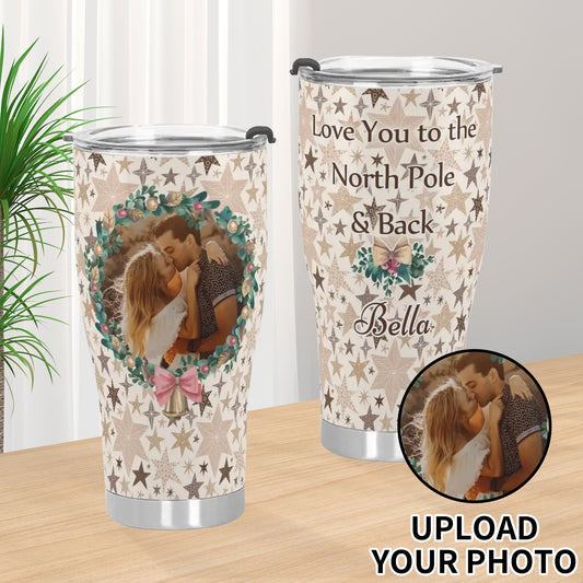 popcustoms - Stainless Steel 30oz Tumbler - 3D Personalized Insulated Drink Container, Ideal for Hot/Cold Beverages & Animal Lovers