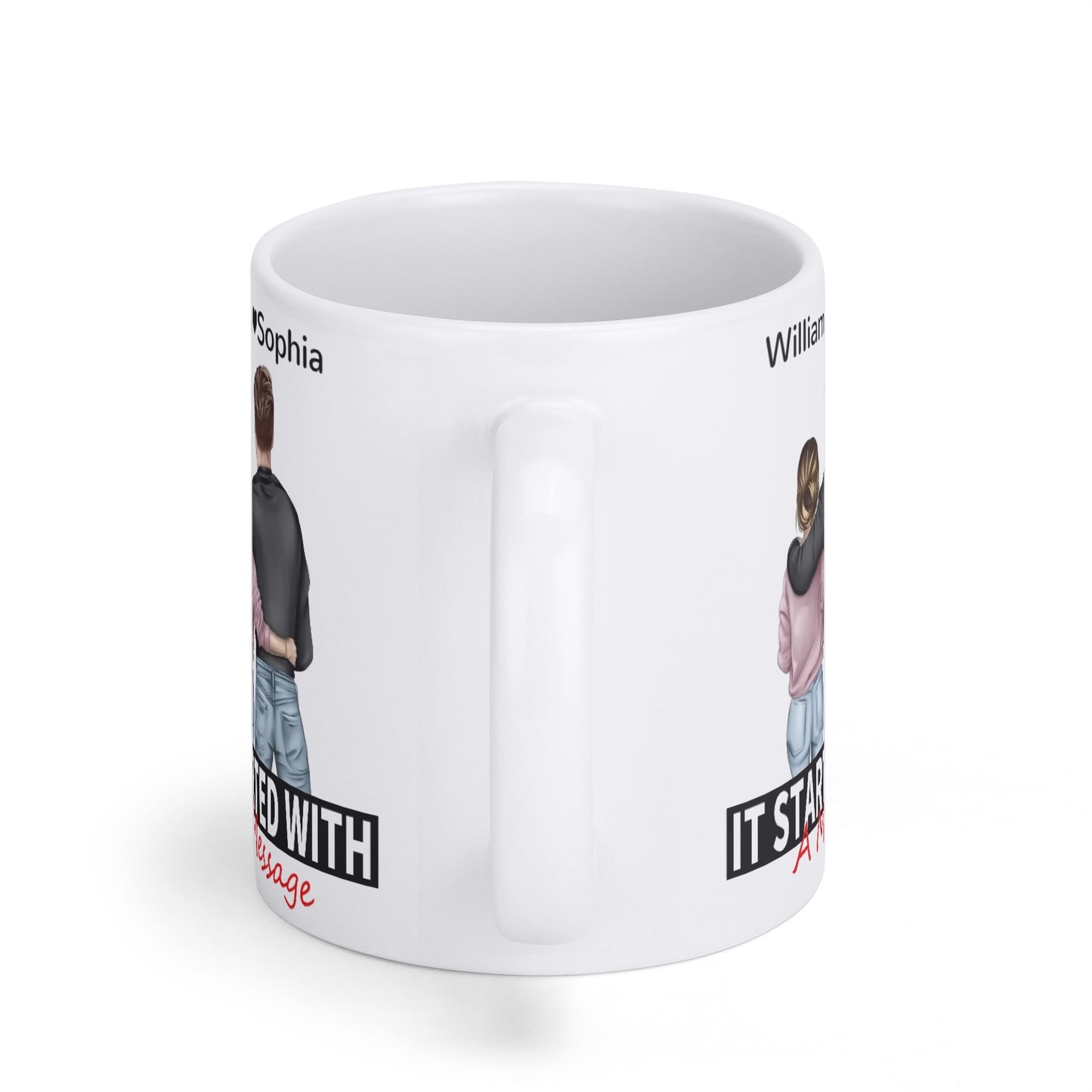 popcustoms - White Coffee Mug