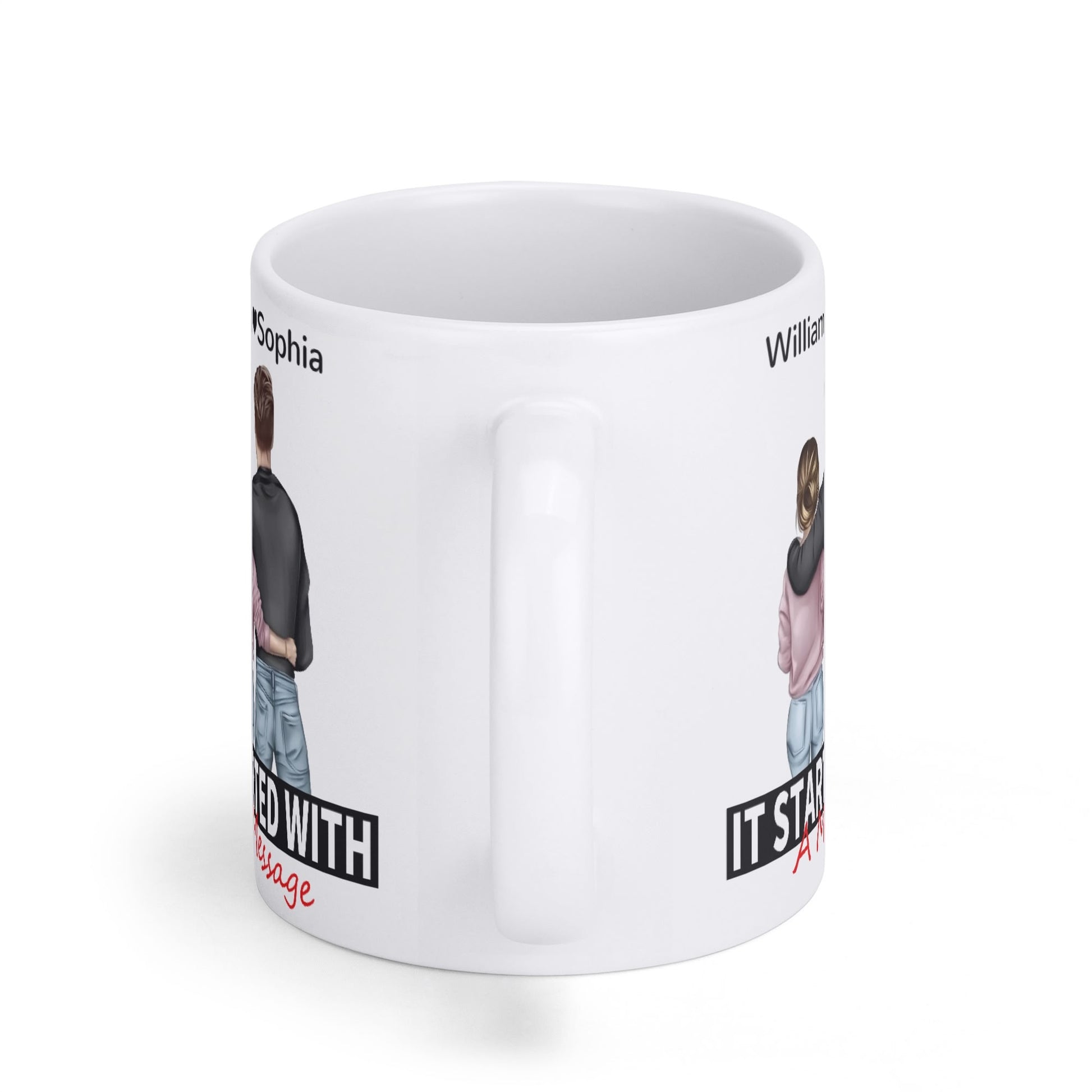 popcustoms - White Coffee Mug
