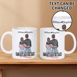 popcustoms - White Coffee Mug