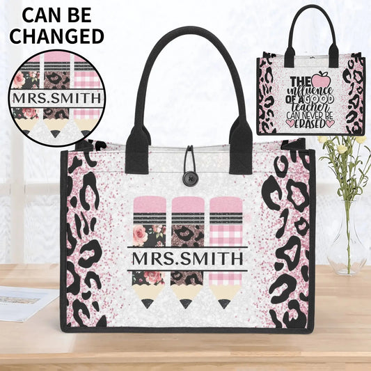 popcustoms - Premium All-Over Print Canvas Tote Bag（3 layers）