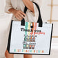 popcustoms - Premium All-Over Print Canvas Tote Bag（3 layers）