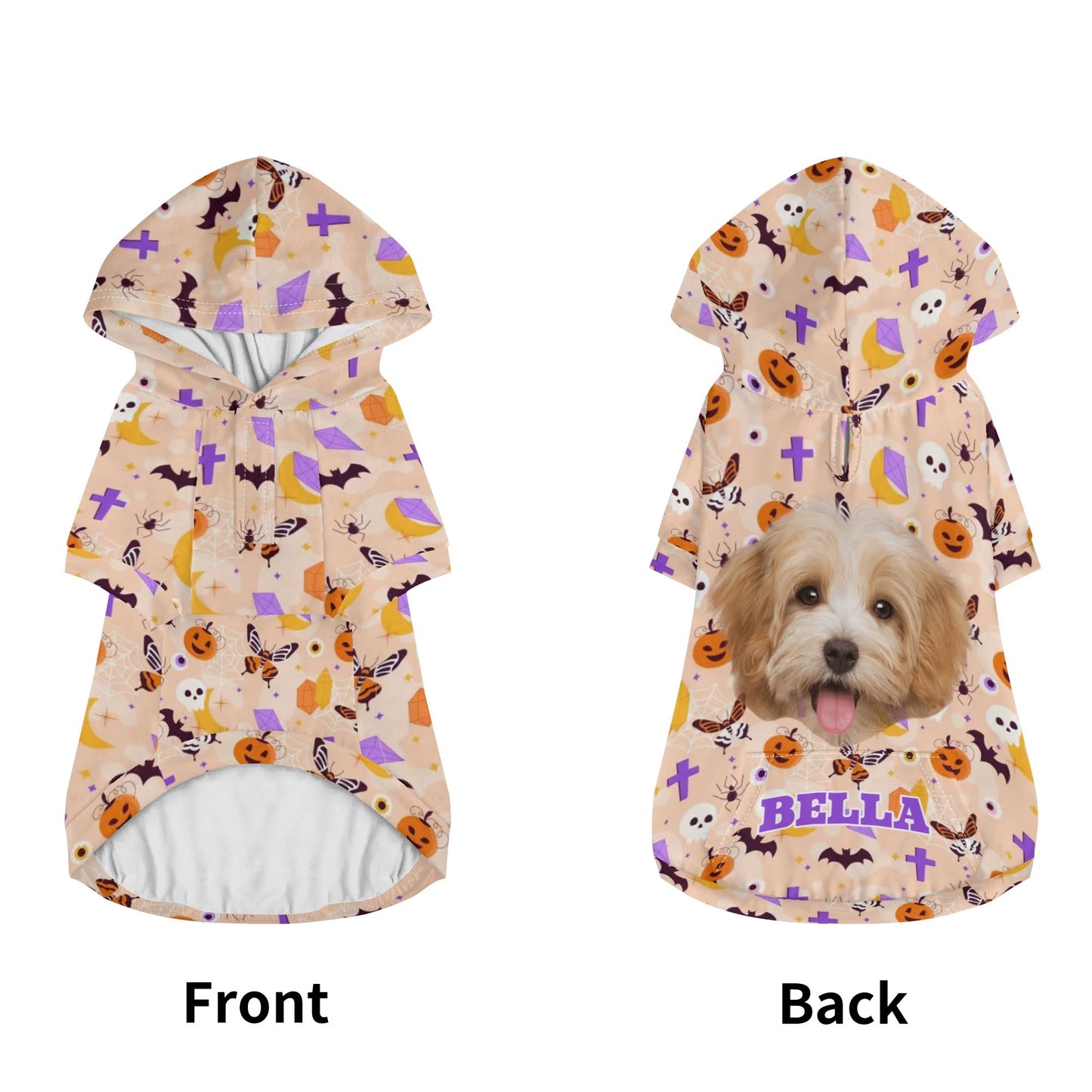 popcustoms - Animal Clothes 4 Legs Outfit Pet Pullover Hoodie