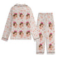 popcustoms - Childrens Long Sleeve Nightwear Pajama Set with Pockets