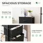 Zimonto steel frame storage solution featuring spacious drawers for books and clothes