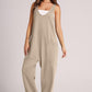 Trendsi - Lovelet V-Neck Wide Strap Overalls Khaki