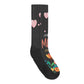 Zimonto Women's Crew Socks with Heart Design - Cute & Comfy