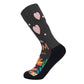 Zimonto Women's Crew Socks with Heart Design - Cute & Comfy