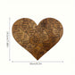 Zimonto wooden heart puzzle gift for couples with heartfelt messages and unique design