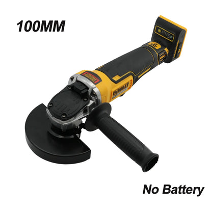 Zimonto - DEWALT DCG406 Kit 100/125MM 20V Angle Grinder Brushless Maglev Metal Cutting Charging Angle Grinder No Battery 100mm No Battery