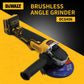 Zimonto - DEWALT DCG406 Kit 100/125MM 20V Angle Grinder Brushless Maglev Metal Cutting Charging Angle Grinder No Battery