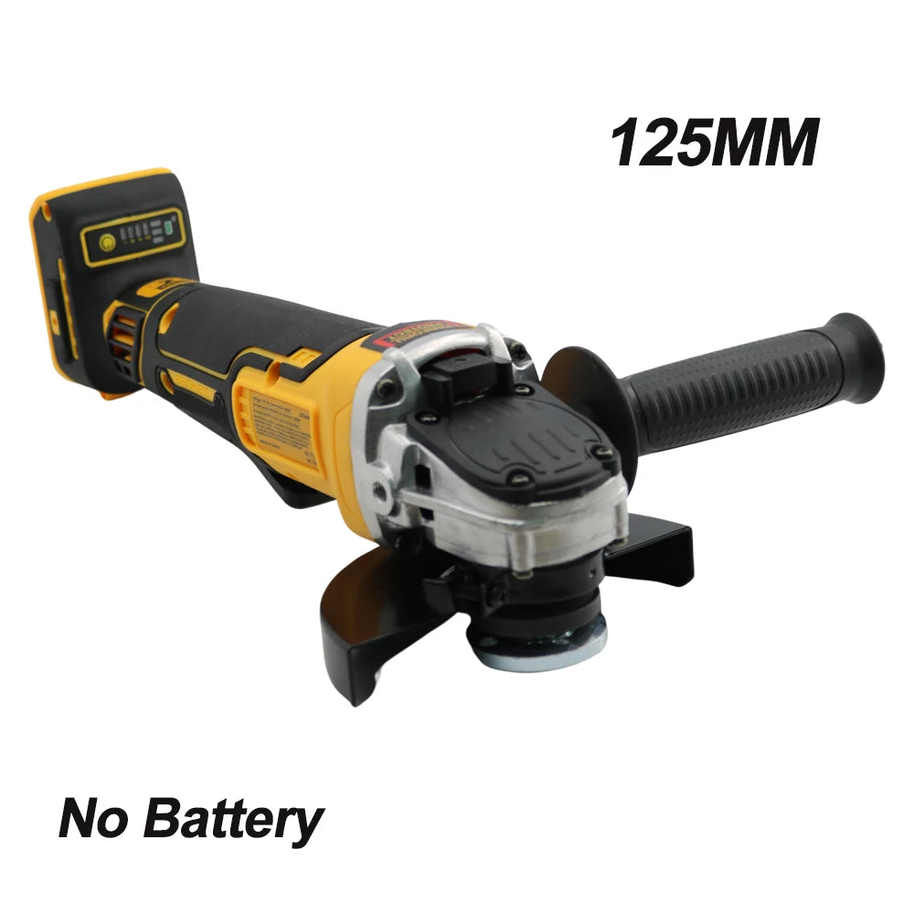 Zimonto - DEWALT DCG406 Kit 100/125MM 20V Angle Grinder Brushless Maglev Metal Cutting Charging Angle Grinder No Battery 125mm No Battery