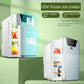 Zimonto - 220V Compact Portable Fridge Mini for Car and Home Use, Dormitory Refrigerator, Small Freezer with Vehicle Power Adapter A