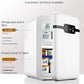 Zimonto - 220V Compact Portable Fridge Mini for Car and Home Use, Dormitory Refrigerator, Small Freezer with Vehicle Power Adapter A