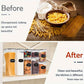 14-Piece Airtight Food Storage Set with Customizable Labels, Dishwasher Safe & BPA-Free Containers