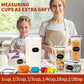 14-Piece Airtight Food Storage Set with Customizable Labels, Dishwasher Safe & BPA-Free Containers