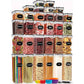 14-Piece Airtight Food Storage Set with Customizable Labels, Dishwasher Safe & BPA-Free Containers