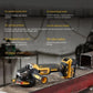 Zimonto - DEWALT DCG405 125mm flat head angle grinder bare machine tool cutting machine brushless 18V lithium battery tools