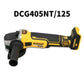Zimonto - DEWALT DCG405 125mm flat head angle grinder bare machine tool cutting machine brushless 18V lithium battery tools 405-125