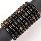 Zimonto - 1pc A to Z 26 Letters Fashion Tiger Eye Stone Men's Bracelet, Perfect Birthday, Valentine's Day, and Father's Day Gift for Husband and Boyfriend