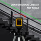 Zimonto - DEWALT Mini Laser Level 2-Line Horizontal Vertical Cross Level Green Light High-Precision Laser Self-Leveling Portable Tool