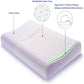 Zimonto - Thailand Pure Natural Latex Pillow Cervical Pillow Protect Memory Foam Pillow For Sleeping Orthopedic Pillow Slow Rebound60x40
